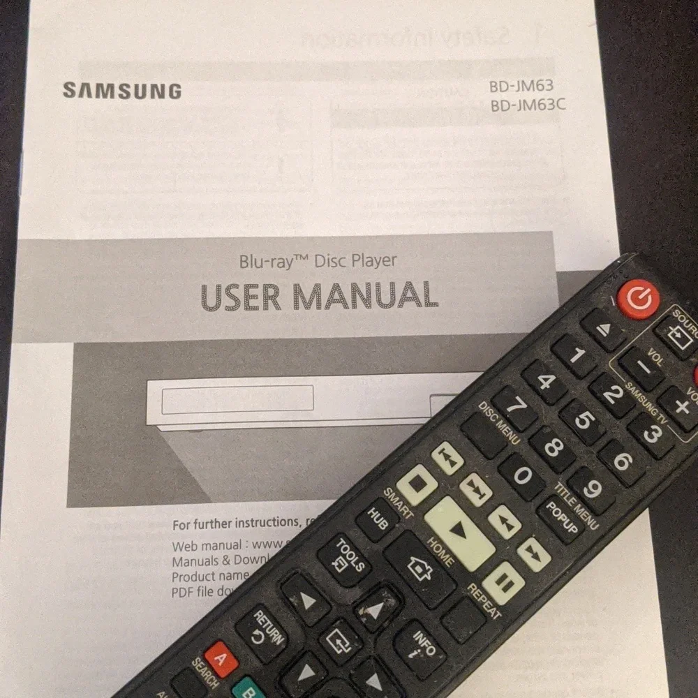 Samsung Blu-ray Disc Player